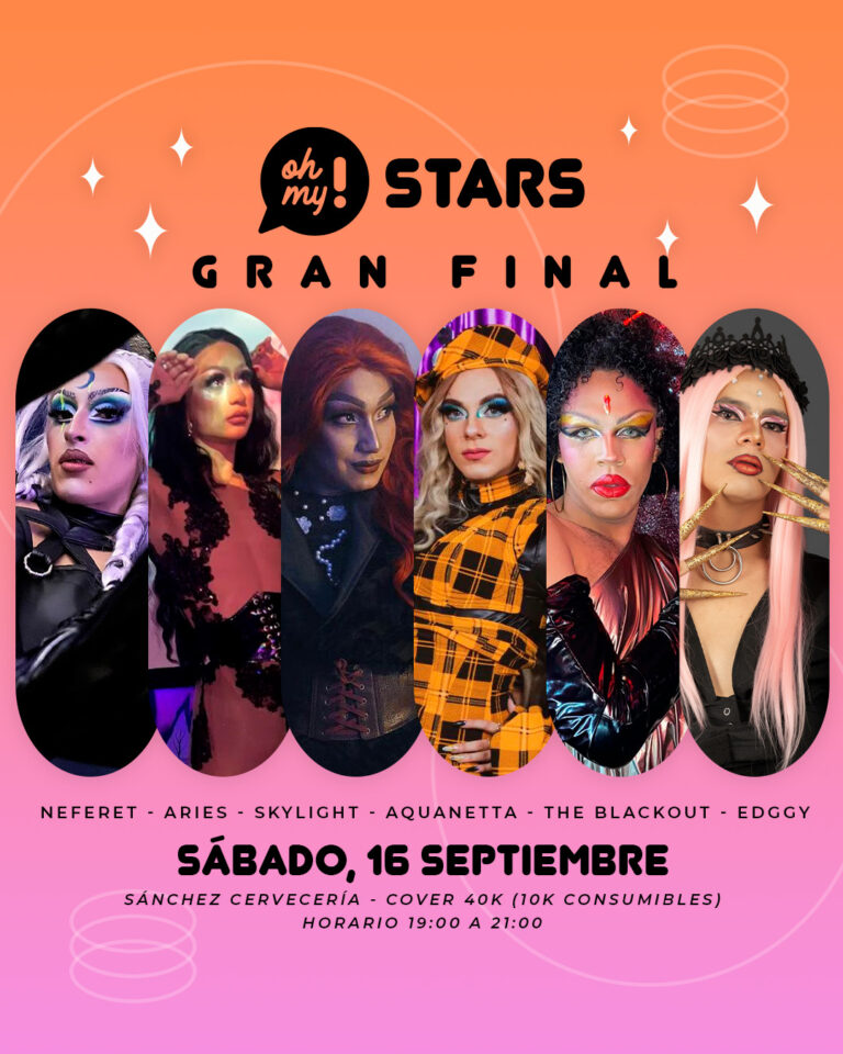 Oh My Stars competencia drag local Bogotá colombia Sánchez Cervecería chapinero talento queens